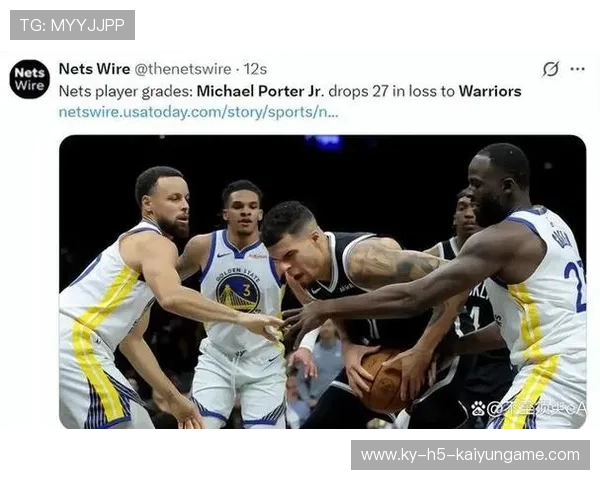 小波特禁区补篮得手，篮网再取关键分